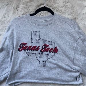 PINK Texas Tech pullover